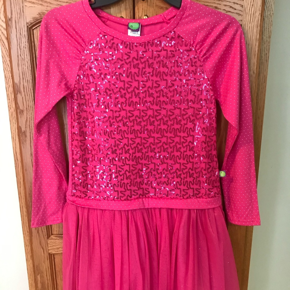 NEW girls knee length dress
